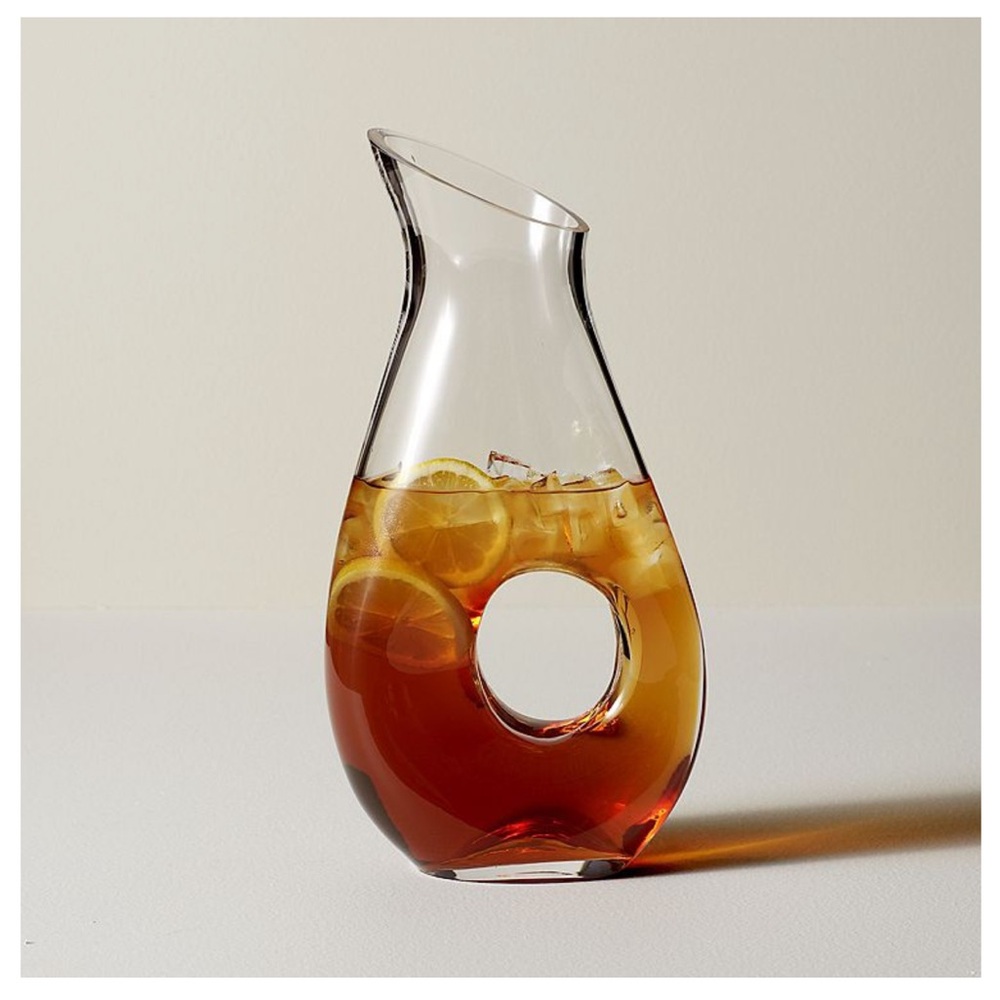 LENOX Tuscany glass pitcher